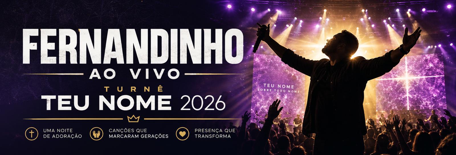 Fernandinho — Turnê Teu Nome 2026